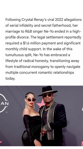 After a costly $1.6 million divorce, #NeYo #RelationshipNews #Polyamory #CelebrityGossip #reels