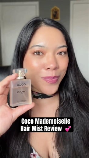 chanel coco mademoiselle hair mist review! #cocomademoiselle #chanelbeauty #perfume
