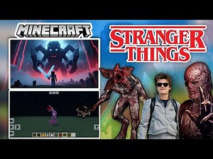 Stranger Things 🔥Mod (Addon) For Minecraft Pe 1.21+