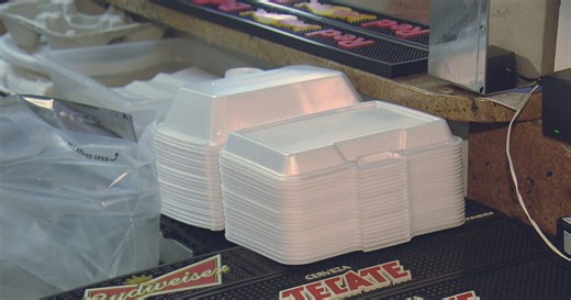 Law banning Styrofoam containers at restaurants goes into effect soon