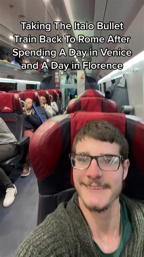 Traveling from Venice to Florence to Rome on the Italo Bullet Train