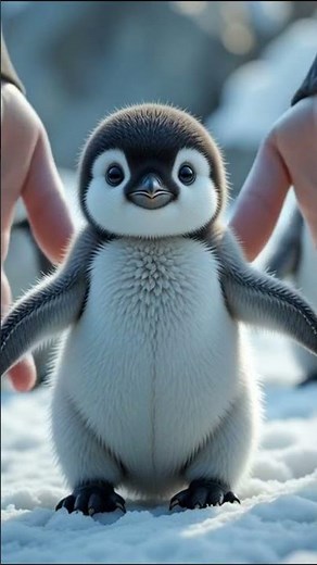 Estos pingüinos bebé son demasiado tiernos #babyanimals #wildlife #cute