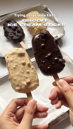 4.7K views · 35 reactions | Biscoff Ice Cream Sticks! :) | Chelsea Quiambao | Facebook