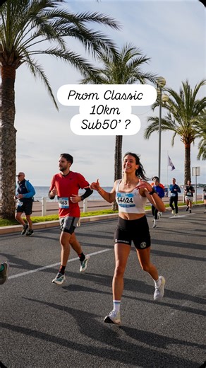 Prom Classic 2026 🌴 @promclassic Premier 10 km 🏃‍♀️✨ Suite à ma blessure au poignet, j’ai dû mettre mon sport de côté. Alors plutôt que de baisser les bras, j’ai décidé de me lancer un nouveau défi : la course à pied. Après seulement 2 mois et demi d’entraînement, j’ai pris le départ de la Prom’ Classique et j’ai bouclé mon tout premier 10 km en 47’16. Je suis tellement fière de moi et heureuse de ce résultat 🥹 Un immense merci à toutes les personnes qui m’ont motivée et soutenue tout au long