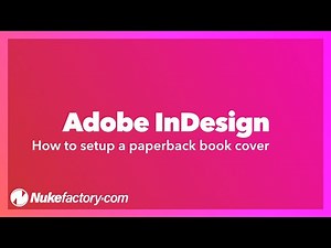 Setup a Paperback Book Cover in Adobe InDesign