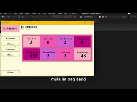 EduShelf: A Library Management System| Esmero & Villegas — BTLED-ICT-2A