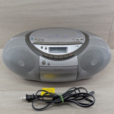 Sony CFD-S350 Boombox CD Player AM/FM Radio Cassette Recorder Mega Bass w/ Cord | eBay