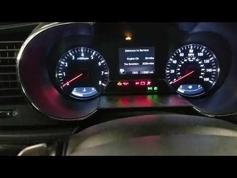 Reset oil light 2011 Kia Optima