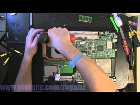 DELL 1720 take apart video, disassemble, how to open disassembly