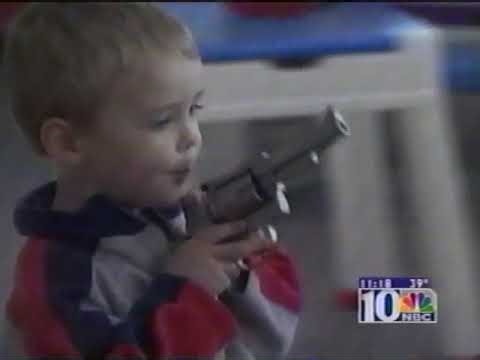 NBC10 Philadelphia WCAU TV Unsupervised Kids with Guns Experiment 2001