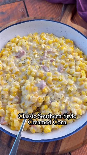10K views · 157 reactions | If you’ve never had real Southern-style creamed corn, you are in for it. This isn’t the canned stuff—this is creamy, buttery, a little sweet, and cooked low and slow just like grandma made it. It’s one of those simple side dishes that makes the whole plate better. | Stay Snatched - Easy and Indulging Recipes | Facebook