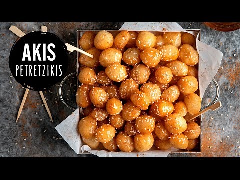 Greek Honey Dumplings | Akis Petretzikis