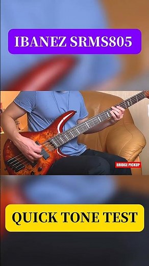 Bass Shorts 90: Ibanez SRMS805