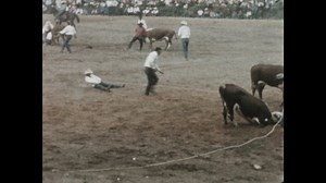 1950s Rodeo Participants Compete Bucking Bronco Stock Footage Video (100% Royalty-free) 1064308285 | Shutterstock