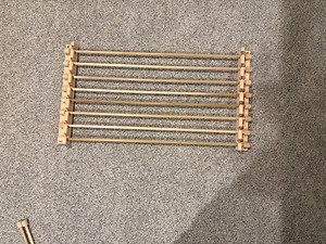 Handmade Wrapping Paper Roll Storage Rack - Easy Front Load Design - Holds 8 Rolls up to 30” Long - Ready to Ship - Etsy UK