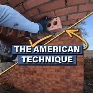 779K views · 1.6K reactions | Brick Lay Like the USA! Trying A Bricklaying Method From America 隣 | Charlie Collison | Facebook