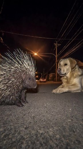 Porcupine Encounters: Dogs and Their Curious Reactions