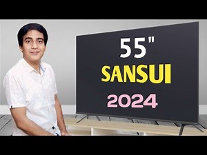 Sansui 55 inch LED TV 2024 | Sansui 55" 4K Led TV Review | Best 55" Budget TV #sansui #ledtv4k