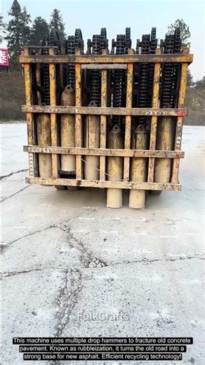 Satisfying Mechanics: Watch Giant Hammers Crush the Ground