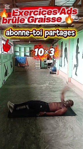 🔥 Exercices Ads brûle graisse workout 🔥