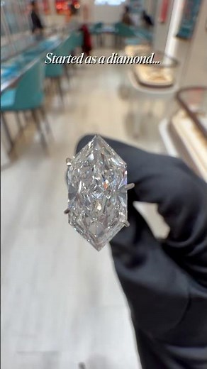 Custom Hexagonal Engagement Ring 💍 Handcrafted Marquise Diamond Ring