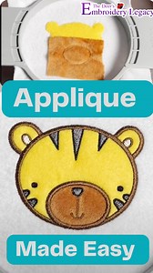 How to Embroider Applique Designs | Embroidery Legacy