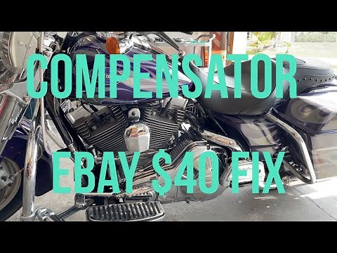 How To, Harley Davidson Road King Compensator $40 Fix.
