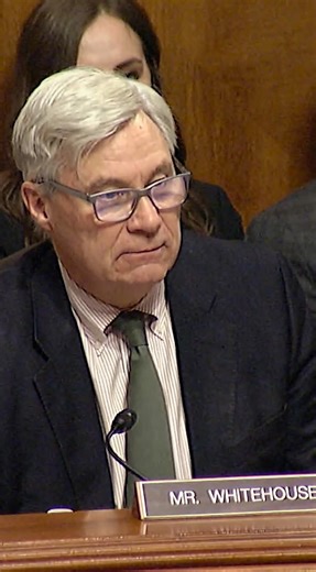 How strange. | Senator Sheldon Whitehouse