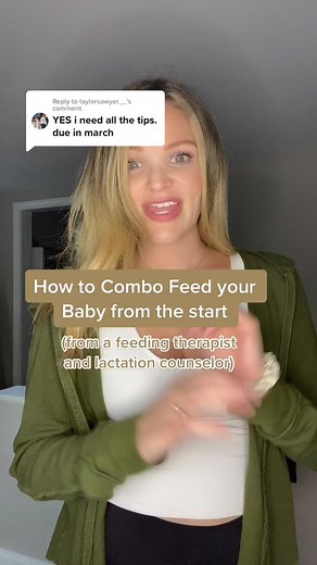 Reply to @taylorsawyer__ these are my basic tips! #occupationaltherapy #pregnant #combofeeding #combofeedingmom #lactationcounselor #feedingdifficulties #feedingtherapist #newmom #breastfeeding #bottlefeeding #momsoftiktok #expectingmom #infantfeeding #infantfeedingsupport