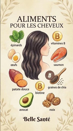 Cheveux forts & brillants : Le TOP 8 des aliments que vous DEVEZ manger (selon la science)
