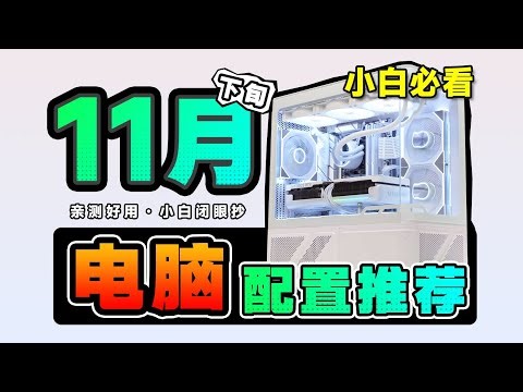 【11月下旬电脑配置推荐】爆肝半个月！实装20套电脑整机，教你把钱花在刀刃上，避开刀把机，涵盖3千-3W预算，小白必看装机攻略！