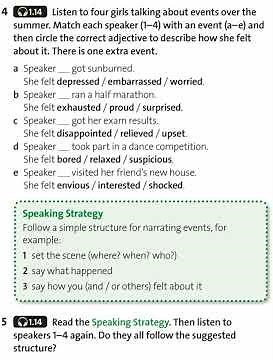 Solutions Pre-Intermediate 3rd edition - Unit 1G - ex. 4&5 (1.14) #english #solutions #learn