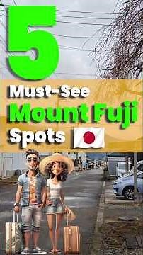 5 Must-See Mt Fuji Spots 🇯🇵 | Mount Fuji Japan ke Top Spots #japan