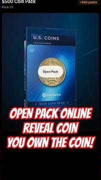 Opening Coin Packs on ‪@courtyard_io‬ with Couch Collectibles #coins