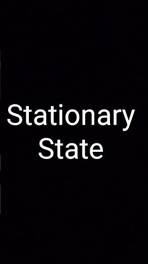 stationary state