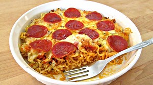 Ramen Spaghetti Pizza – A Fun Twist on Three Classics! - Poor Man's Gourmet Kitchen