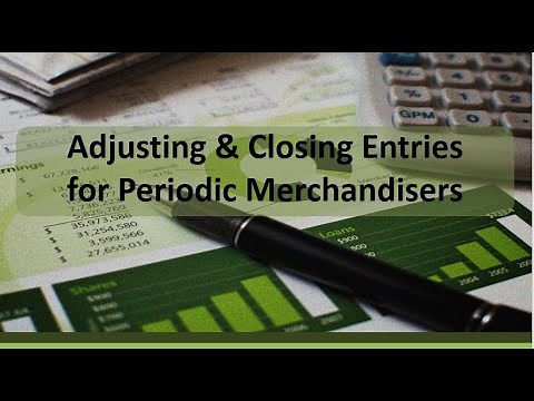 Accounting Cycle Steps 5 & 8: Adjusting & Closing Entries to Income Summary (Periodic Method)
