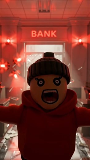 WAIT 😳 THIS ROBLOX HEIST GETS CRAZY #roblox #robloxshorts #robloxanimation