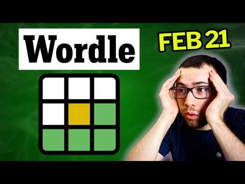 AWAKE in 2 Guesses!! Wordle - February 21, 2026