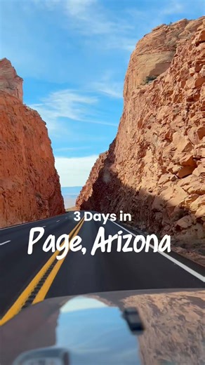 Are you planning a trip to Page, Arizona? Make sure to save this to help you plan your trip. #pageaz #itinerary #TripPlanning | Where The Road Wanders