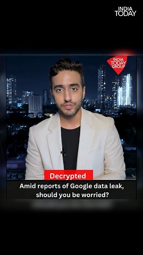 3.7K views · 8 comments | A Google data leak from 2013-2018 has been reported online recently, and it has revealed really scary things about how Google manages our data. There are reports about children's voice recordings being leaked among other things. Should you be worried? Is it time for you to invest in data protection tools? Watch this episode of "Decrypted" to find out. #Decrypted #google #dataleak #security | @theaayushailawadi | India Today | Facebook