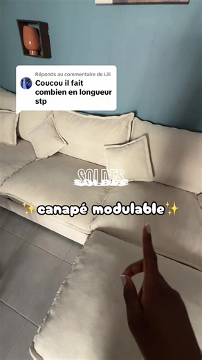 Canapé modulable Litbird : avis et options de coloris