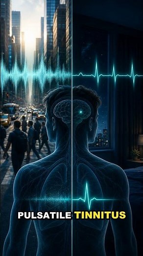 Why you hear your pulse when you lie down at night