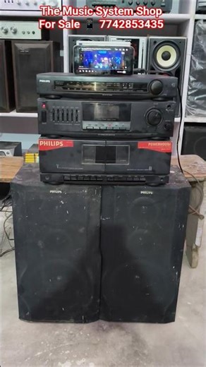 Philips Hi Fi Stereo Amplifier Model No AW-636 #Philips #stereo #radio #cassette #amplifier #music