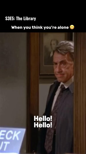 Kramer finally meets the library cop 😬 #seinfeld #shorts #90stv