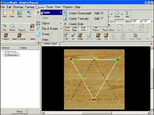 AskBud's CarveWright Tutorials - Designer Basics - Star of David Project