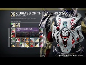 Comets Stir in Dream - Cuirass of the Falling Star Ornament - Destiny 2