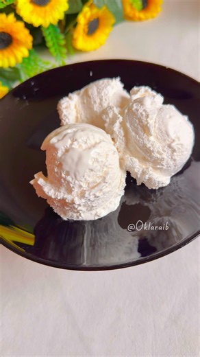 Vanilla Ice Cream 🤍✨