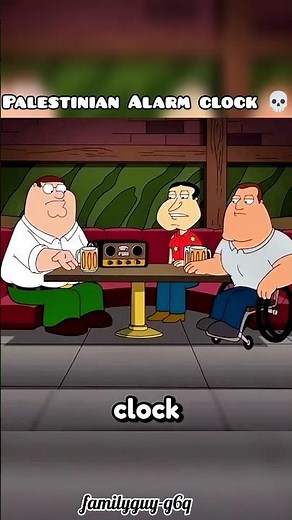 Palestinian alarm clock 💀 #familyguy