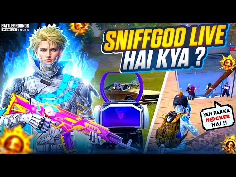 SNIFFGOD iS BACK 🔥 Conqueror Rank Push to GLORY | BGMI LIVE #shortsfeed #bgmi #bgmilive #pubgmobile